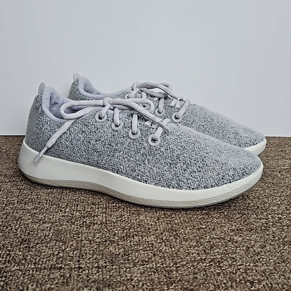 Allbirds Gray Wool Runner Mizzles Shoes Sneakers Women's Sz 10